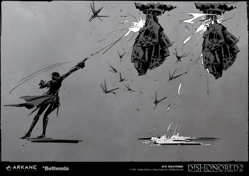 Illustration for article titled Dishonored 2's Kills, Illustrated